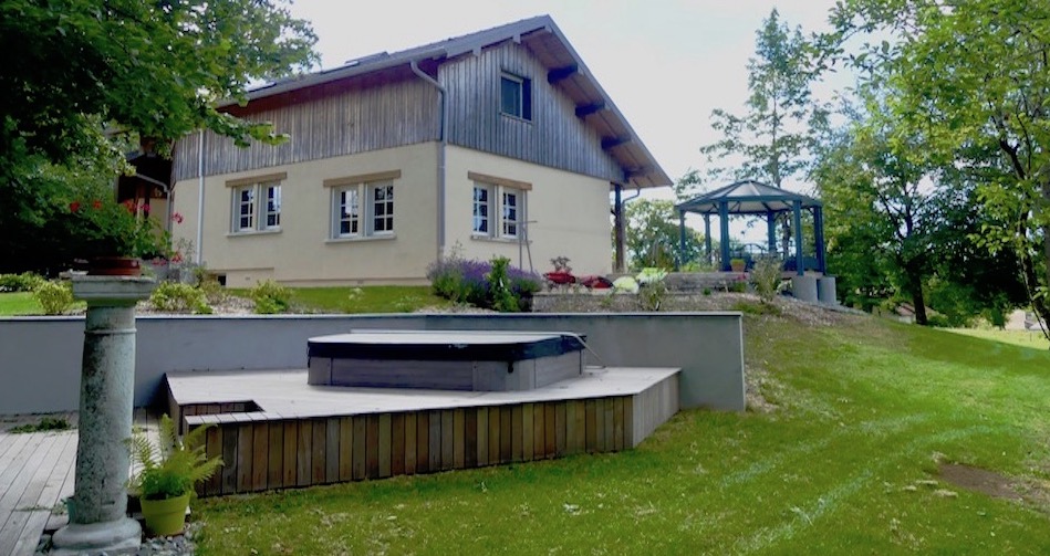 La maison côté SPA -